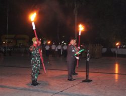 Kapolda Kaltim Pimpin Upacara Renungan Suci