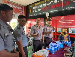 Lapas Narkotika Gelar Tes Urin Dadakan dan Geledah Kamar Hunian WBP