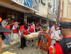 Panik!!! Belasan Karyawan di Komplek Mall Lembuswana Pingsan