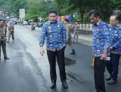 Andi Harun Tinjau Proyek Pengaspalan di Taman Samarendah