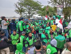 Ojol Demo, Tuntut Gubernur Kaltim Sesuaikan Tarif
