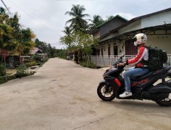 2 Kilometer Jalan di Desa Purwajaya Telah Mulus