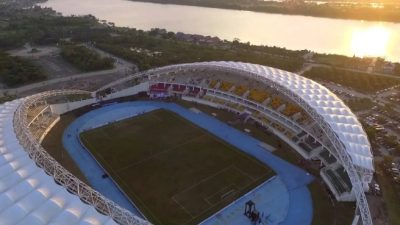 Akan Jadi Markas Baru Borneo FC, Dispora Kukar Rencanakan Perbaikan Kualitas Rumput Stadion Aji Imbut