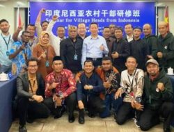 Kades Margahayu Kunjungi Desa Dongziguan Tiongkok, Belajar Cara Pembangunan Desa Berkelanjutan