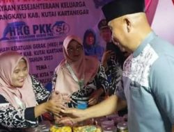 Produk UMKM UP2K PKK Kukar Bersinar di HKG ke-51