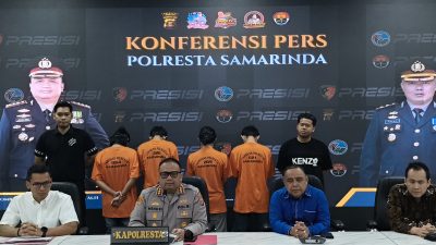 Polisi Tetapkan 4 Tersangka Kasus Bom Molotov di Samarinda