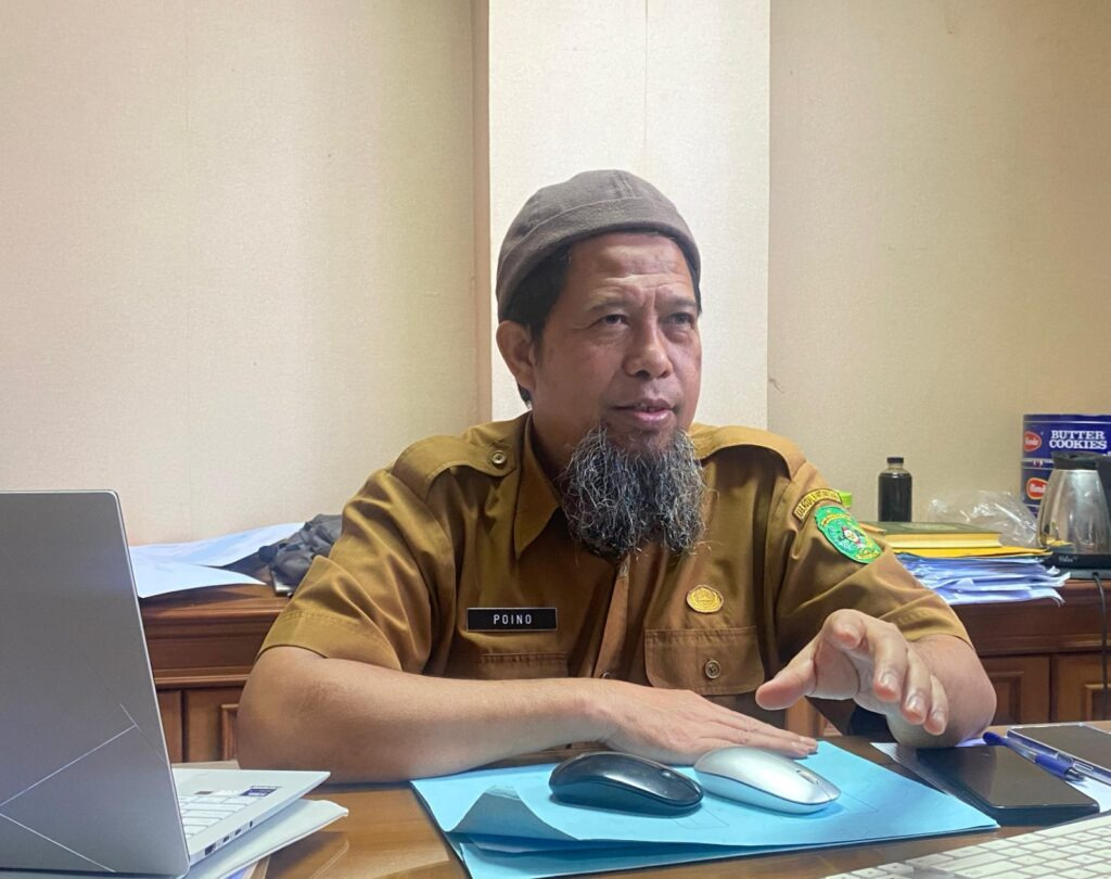Poino Kabid Admistrasi Pemerintahan Desa DPMD Kukar. (Foto: Asu/redaksi)
