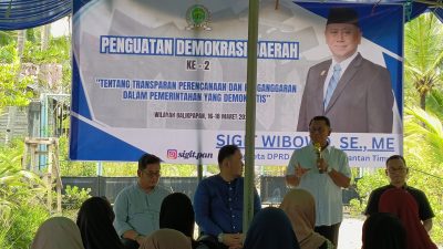 Sigit Wibowo: Transparansi Anggaran Kunci Kepercayaan Publik