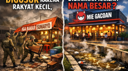 Iga Bakar Dibongkar, Lemak Gacoan Dibiarkan: Ada Apa dengan Ketegasan?