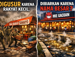 Iga Bakar Dibongkar, Lemak Gacoan Dibiarkan: Ada Apa dengan Ketegasan?