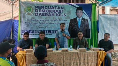 Sigit Wibowo: Teknologi Harus Jadi Alat Pengawasan Publik