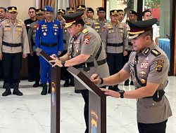 Kapolda Kaltim Pimpin Sertijab Karo SDM, Ary Fadli Emban Tugas Baru