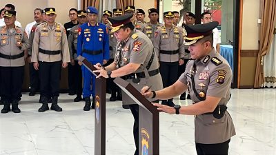 Kapolda Kaltim Pimpin Sertijab Karo SDM, Ary Fadli Emban Tugas Baru