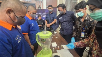 174,5 gram Sabu Gagal Edar di Kota Bangun Kukar