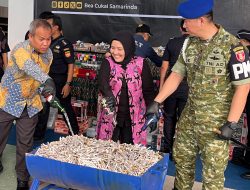 Bea Cukai Samarinda Musnahkan Barang Ilegal Rp1,97 Miliar, Pengawasan Didorong hingga ke Hulu
