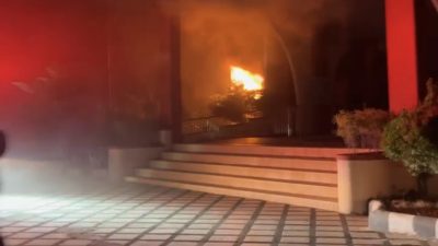 Kantor Samsat Terpadu Samarinda Terbakar, Ruang Public Complain Jadi Sasaran Api